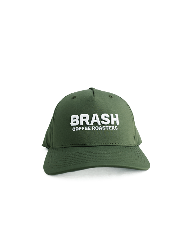 BRASH Performance Hat - Green | BRASH Coffee Roasters