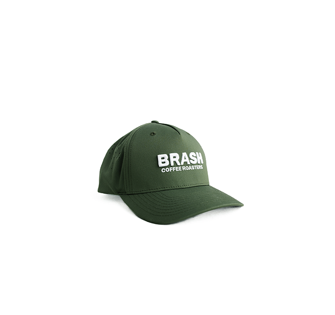 BRASH 5 Panel Hat Green