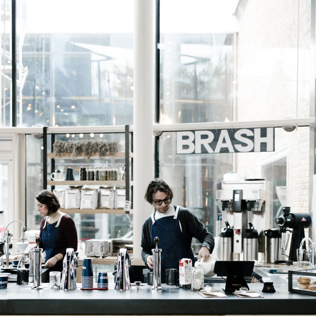 BRASH Coffee West Midtown Location BRASH Coffee Roasters